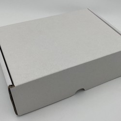 10 x White Postal Box - 10" x 7" x 3"