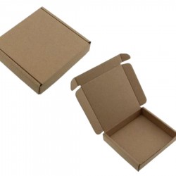 100 x MINI Large Letter Postal Boxes PIP (Brown)