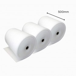 3 Rolls x 500mm x 300m x 1mm Foam Roll (Jiffy)
