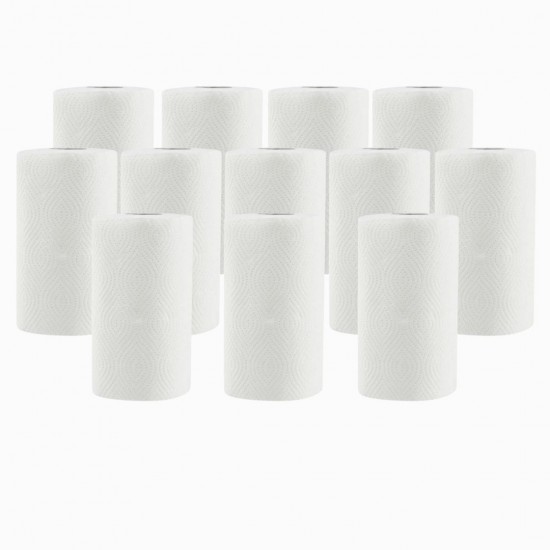 12 x Kitchen Rolls 2 PLY