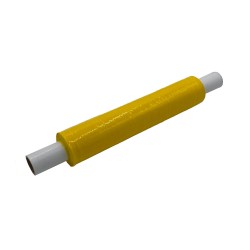 6 x Extended Core - Yellow Stretch Film - 23mu - 400mm
