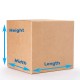 25 x Single Wall Box - 7" x 6" x 5" 